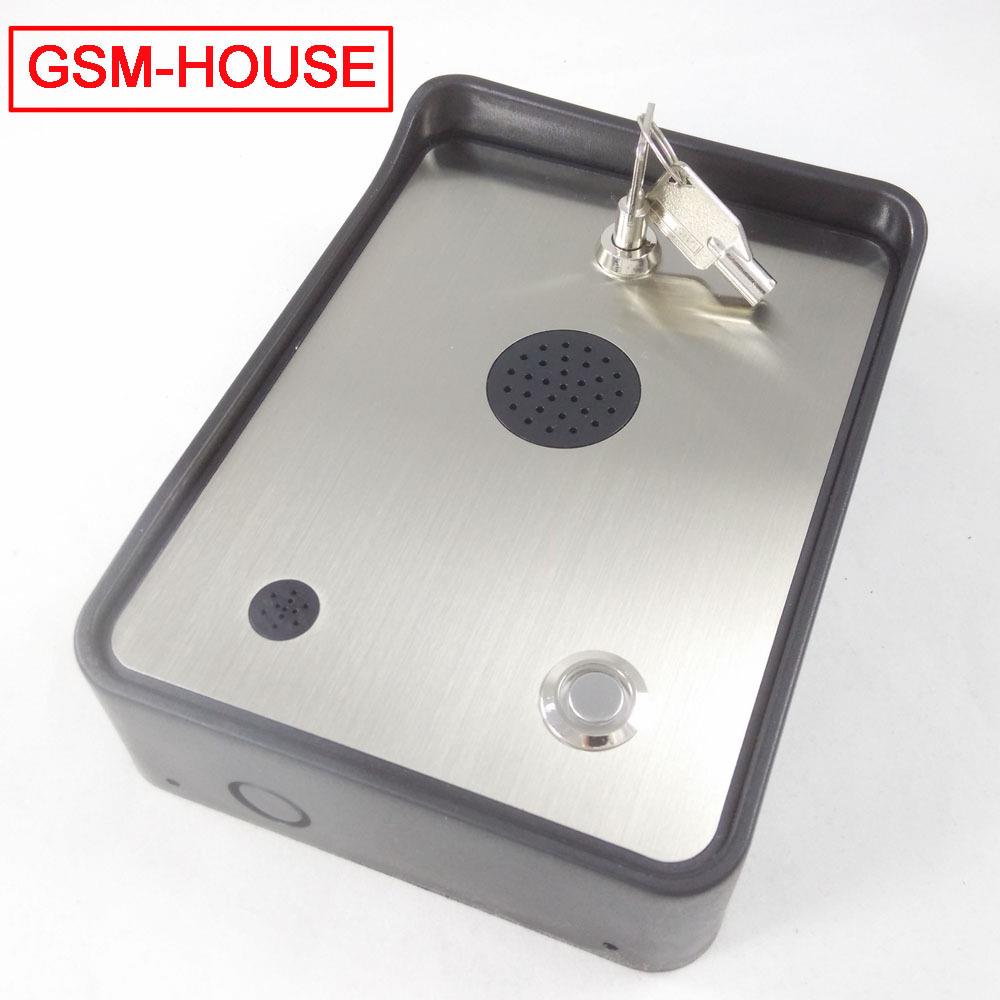 GSM-HOUSE GSM呼叫语音对讲门禁-出口欧美市场(黑色外壳)