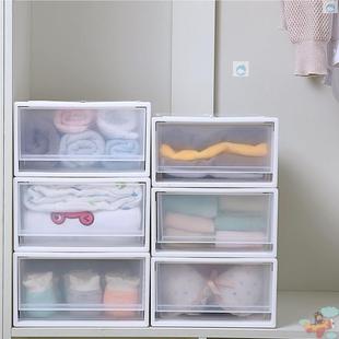 胶柜桶抽屉式收纳柜子塑料收纳盒整理箱衣服家用衣柜储物箱特大号