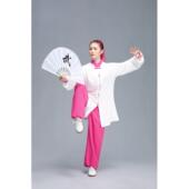 正品 春夏力太极服武术服练飘功服逸垂表演 武运弹棉收腰加长女感款