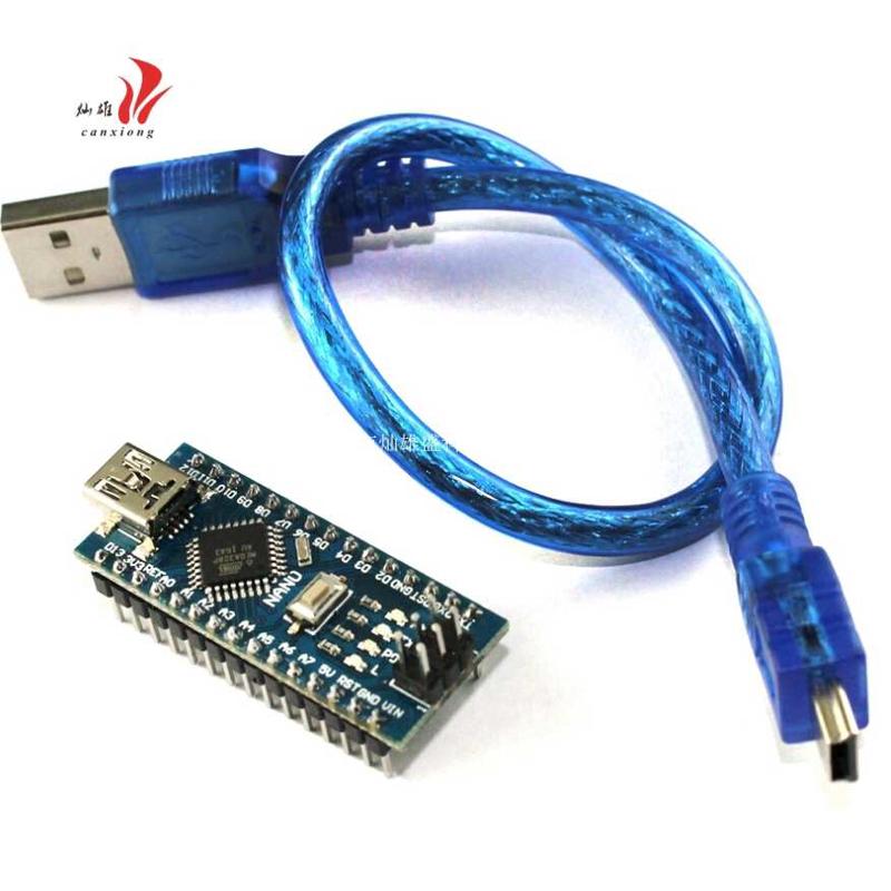 Nano V3.0 CH340改进版 Atmega328P 带 USB转TTL 焊接好 带线