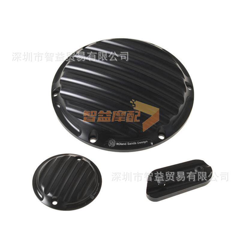 哈雷边盖 XL883 XL1200 X48 哈雷 改装发动机离合边盖 三件套