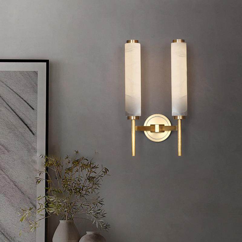 现代轻奢云石壁灯酒店客厅卧室玄关过道室内床头简约led装饰壁灯