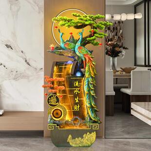 假山流水鱼缸循环水流招财风水轮喷泉摆件高端客厅乔迁开业送礼物