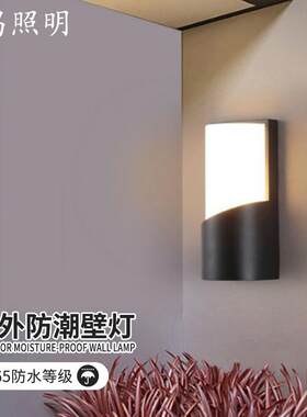 室外防水防潮花园装修庭院玄关壁灯壁挂式客厅轻奢现代简约户外