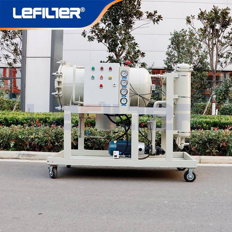 LYC-200J聚结脱水滤油机适用于高精度液压系统净化保证系统稳定