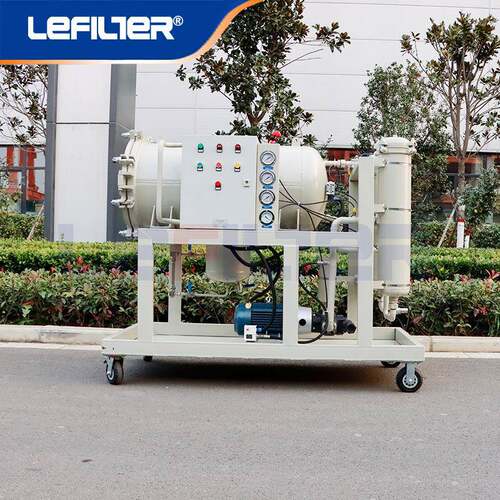 LYC-200J聚结脱水滤油机适用于高精度液压系统净化保证系统稳定