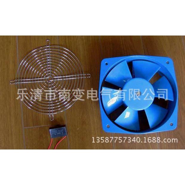 FY-DV396Z工轴流风机蓝色外壳交流排风机配频容排电风扇