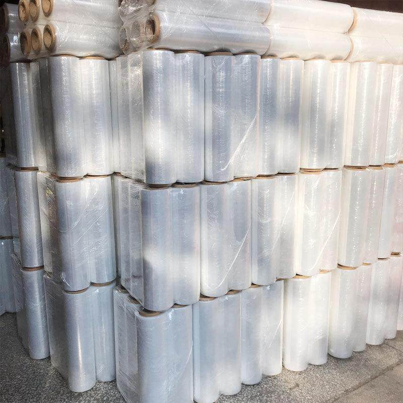 PE膜拉伸膜宽45cm手动缠绕膜包装膜 净重1.5-2.5KG 包邮