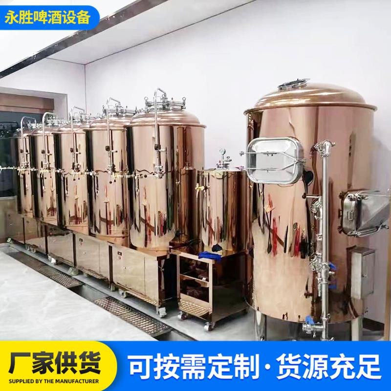 手工啤酒设备 欧维斯精酿啤酒免费设备 发酵罐啤酒自酿设备