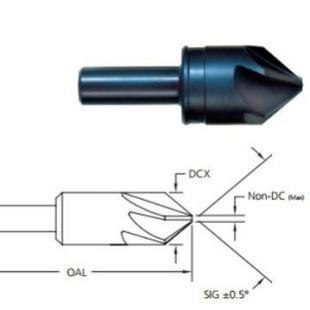 M.A.FORD 6刃高速钢锪钻79系列