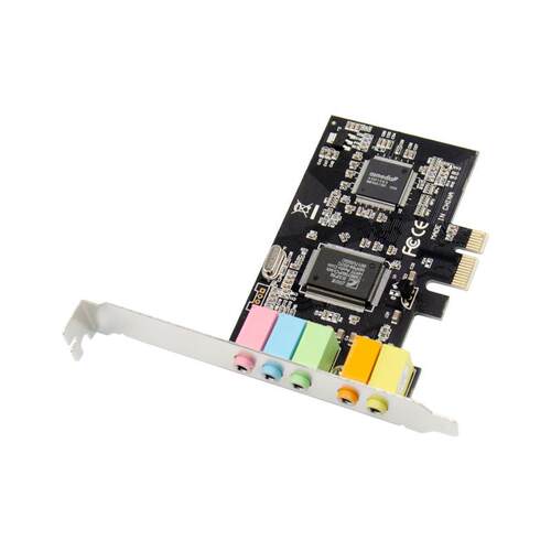 pcie pci-e声卡 台式机声卡 内置声卡 CMI8738 小卡槽声卡