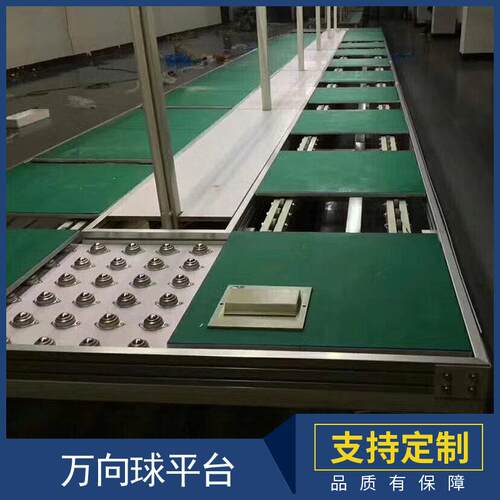 万向滚珠球平台型牛眼重向球万输送平台装1000*100配线不锈钢牛眼