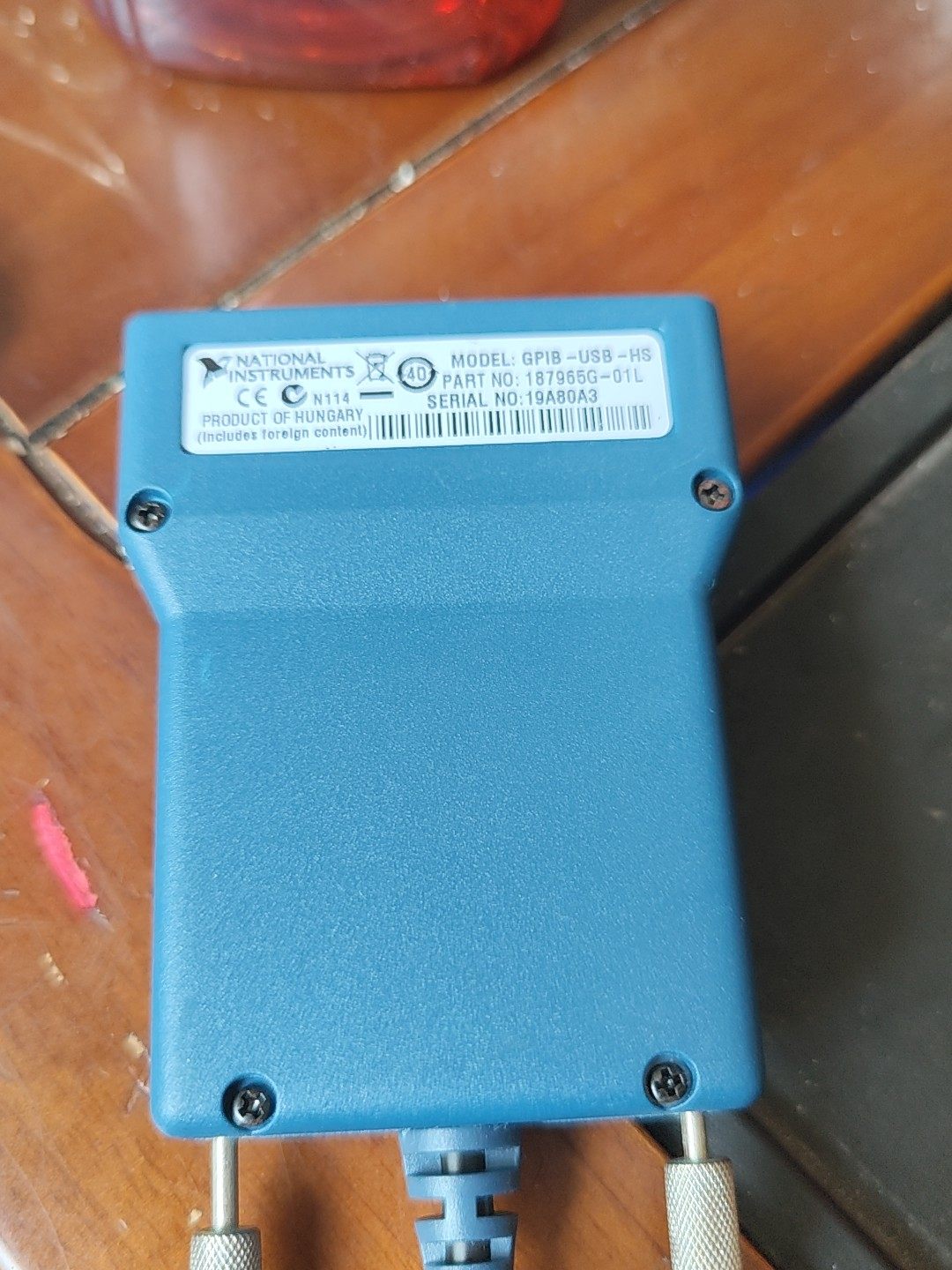 美国NI GPIB-USB-HS数据采集卡，型号187965