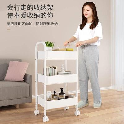 Kitchen storage rack bathroom Shelf Trolley iron shelves