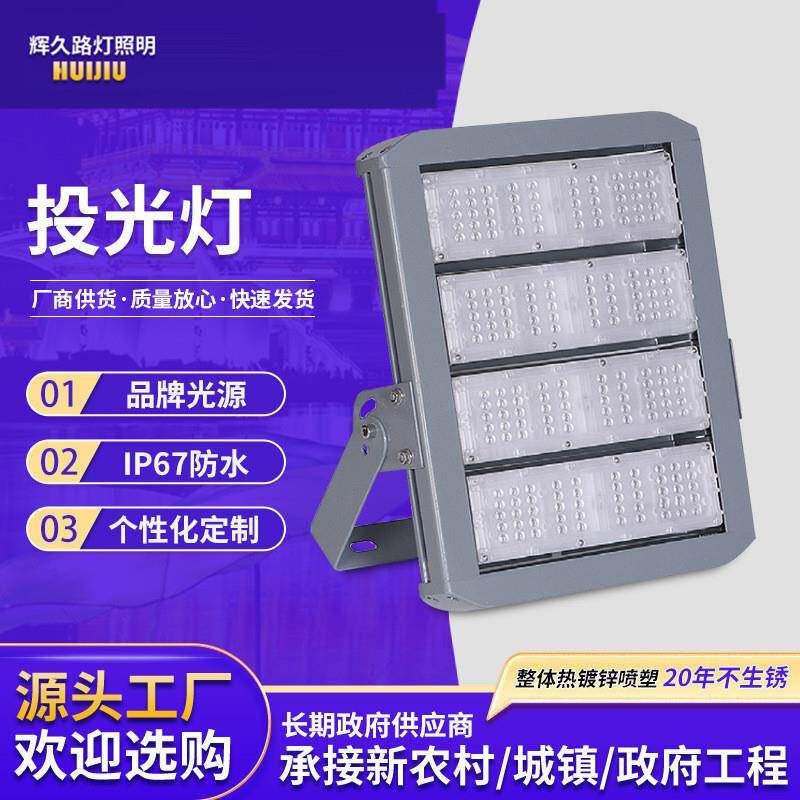 太阳能LED灯投光灯厂家景区外墙亮化户外园林大功率景观灯