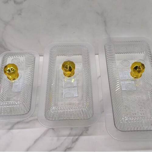Plastic luxury fruit platter for living room, suitable for h