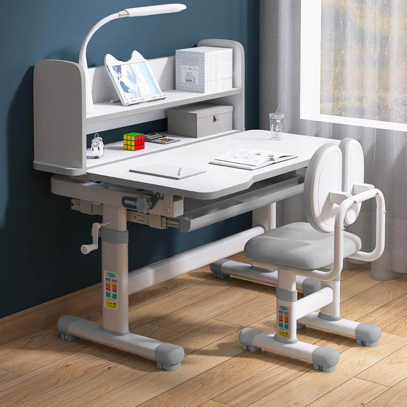 儿童学习桌小孩课桌椅套装可升降桌子小学生写字作业书桌简约家用