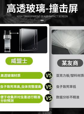 高空测报灯草地贪夜蛾农林业迁飞害虫杀虫灯自动识别虫情监测站
