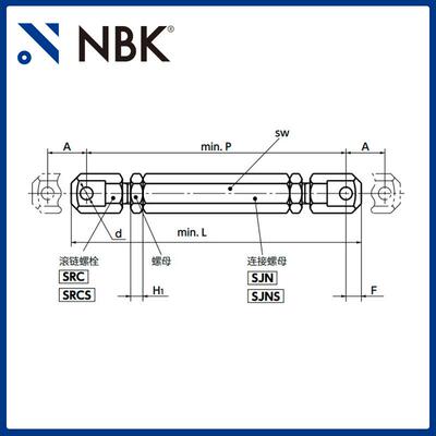 NBK STR 松紧螺丝扣-滚子链专用型 结构件 机械零配件厂家直供