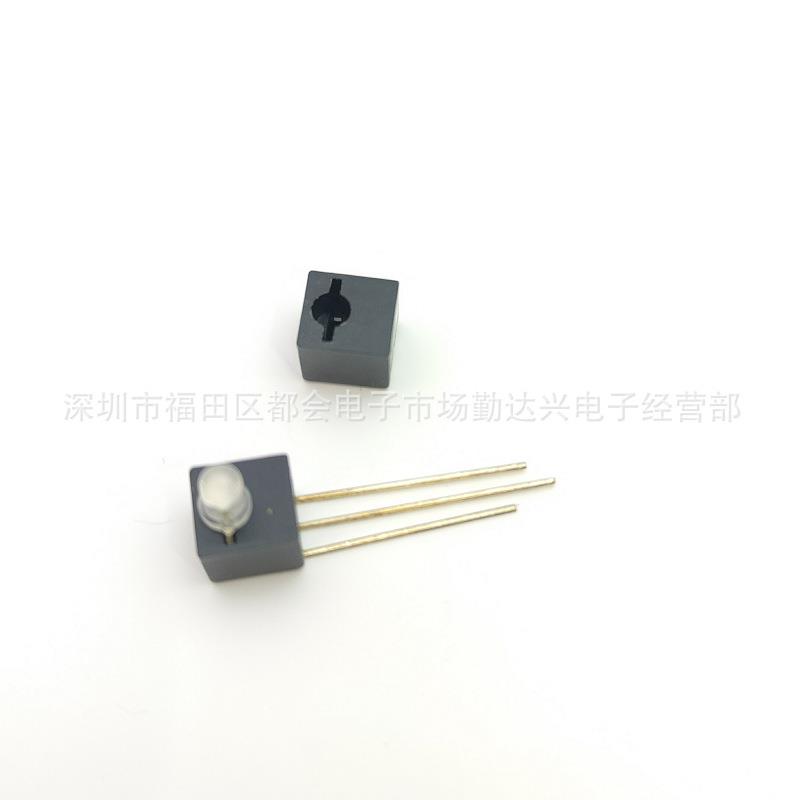 F3F5双色单孔双孔灯座90度角单孔双孔双色发光二极管灯座支座灯套