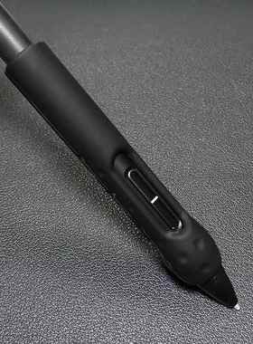 绘王压感笔PW550S细笔握笔器 L310 L610绘图板硅胶加粗防摔笔套