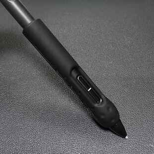绘王压感笔PW550S细笔握笔器 L310 L610绘图板硅胶加粗防摔笔套