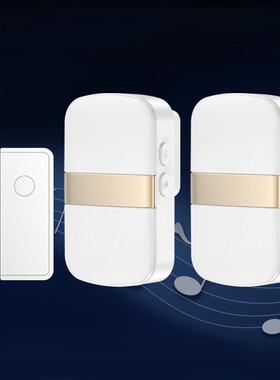 铺欢迎光临报感应器进门无线分M96门磁体门口示语音迎宾门铃商用