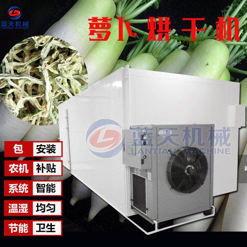空气能萝卜干烘干箱 红萝卜白萝卜烘干机 萝卜条萝卜片烘干机大型