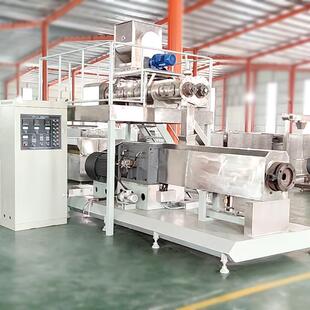 水产饲料膨化设备厂家直供上门安装 调试大型鱼饲料膨化机