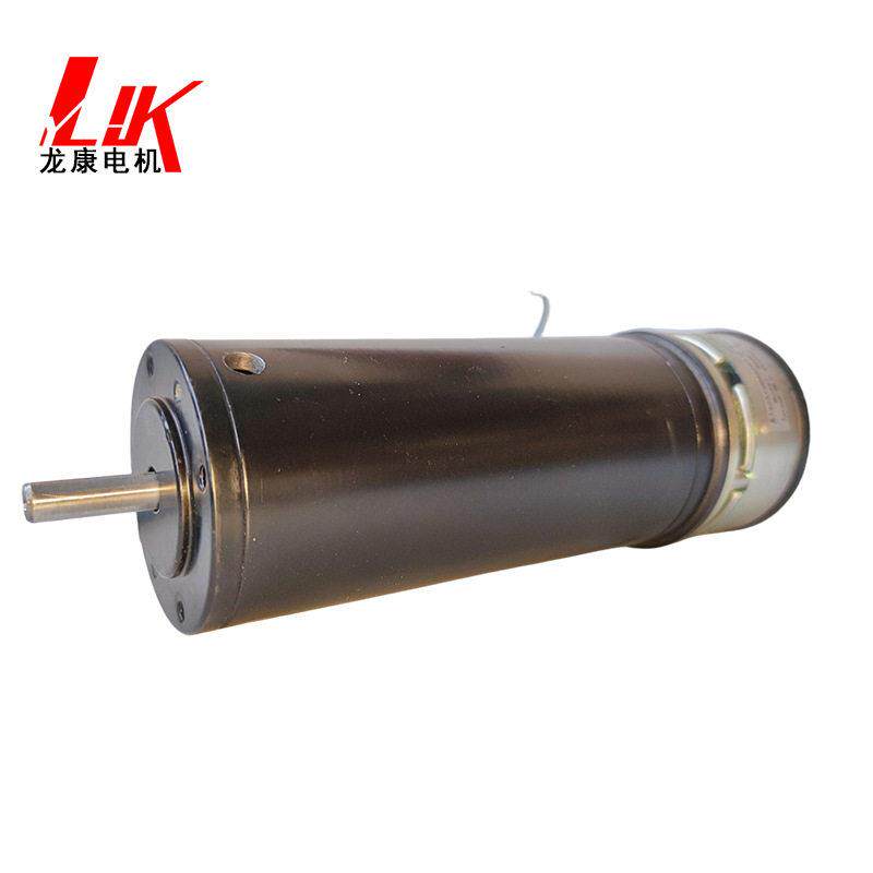 直流电机65T博山微型电机厂24v100w3000带制动编码器立式机械