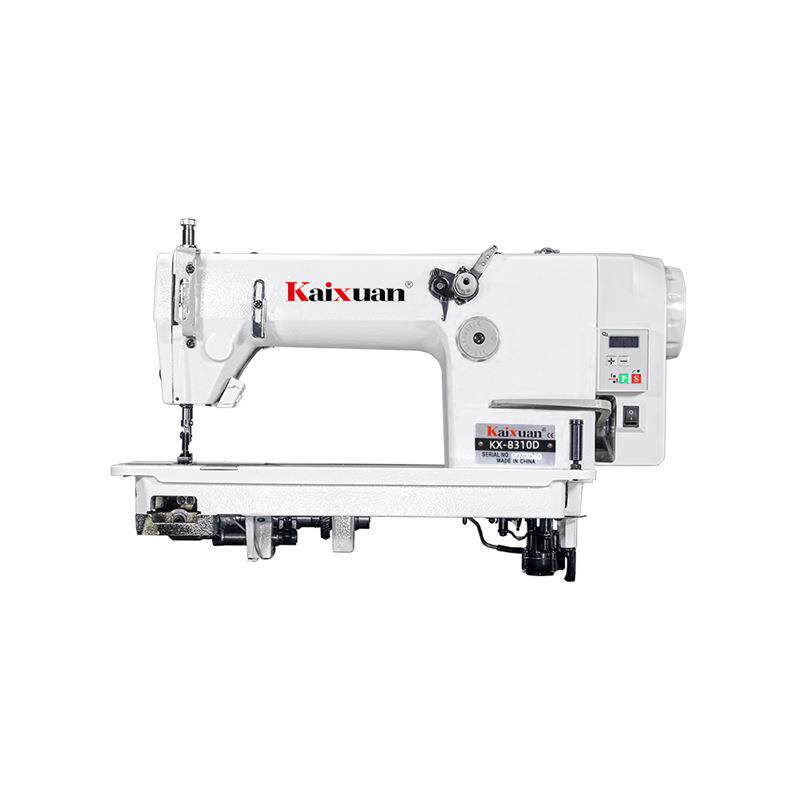 银盛链式平缝机双针三针链式平车工业直驱高速无底线牛仔缝纫机