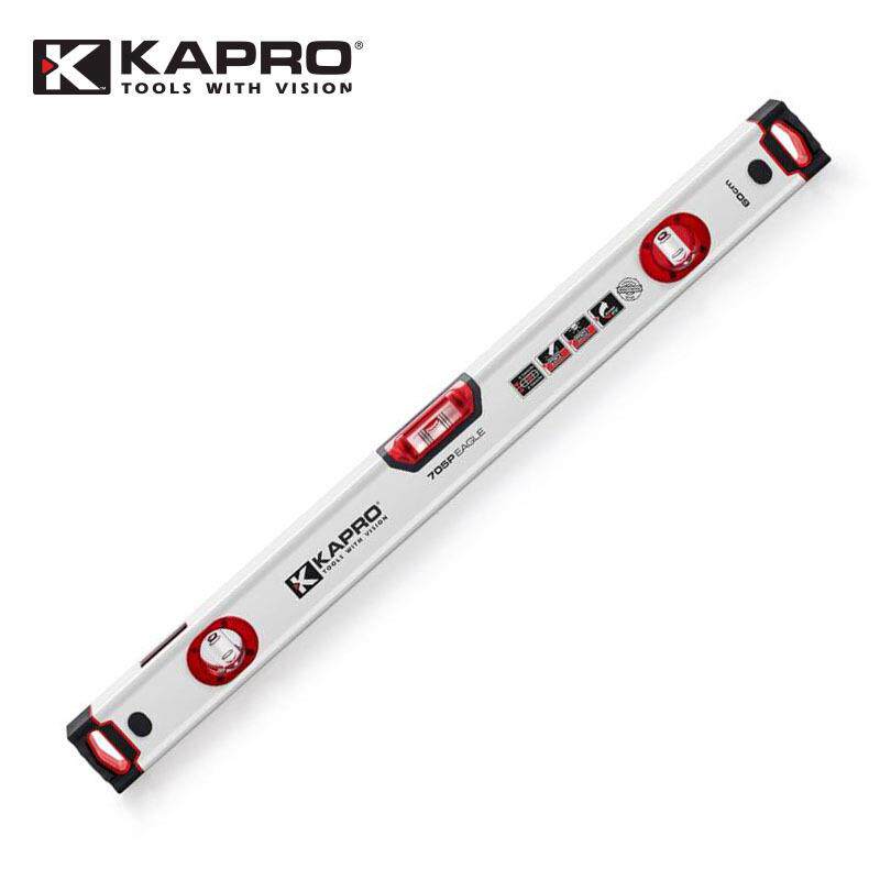 开普路kapro水平尺高精度防摔平水尺加厚家用装修铝合金靠尺705