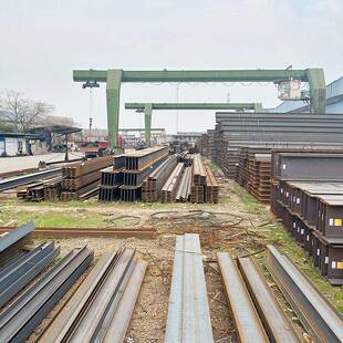 加工定制工业厂房承重钢结构立柱q355bh型钢檩条支撑热镀锌h型钢