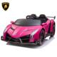 正品 兰德国高档4驱儿童生日礼人物博基尼电动四轮小孩男女坐可玩