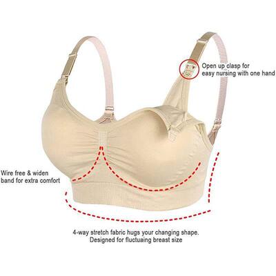 Maternity Bras Wirefree Nursing Bra Pregnancy Clothes Preven
