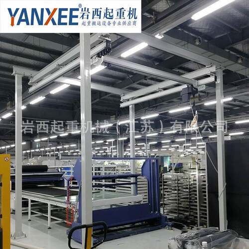 江苏厂家铝合金轨道起重机千级洁净式起重机