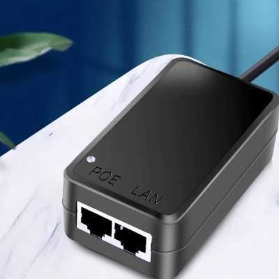 监控摄像机POE电源48V 0.5a无线AP网桥适配器分离线网线供电模块