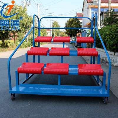 供应9u田径移动式终点计时台 学校运动会专用裁判台 观众看台