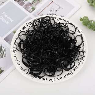 4024TPU黑色宽高弹力橡皮筋强拉不断橡皮圈一次性皮筋批发皮套