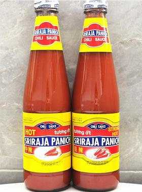 Sriraja Panich Red Hot Chilli Sauce进口是拉差中辣 很辣辣椒酱