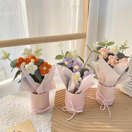 3.8妇女节礼物女神节毕业季礼物儿童节闺蜜生日手捧花手提袋