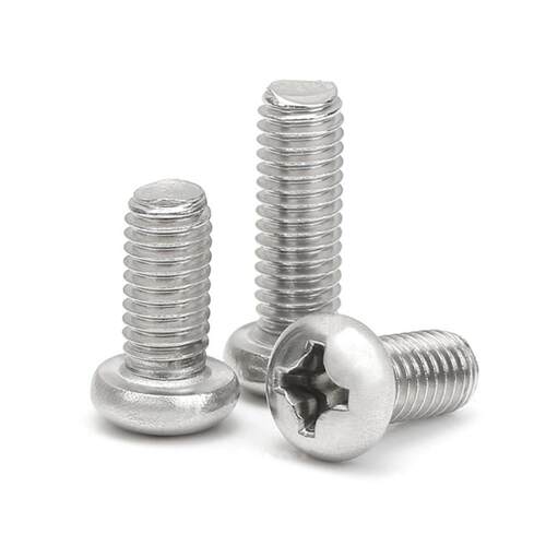 PM2.*GFE20螺丝十字盘头螺丝圆头机丝机牙螺丝元头机5牙厂家直销