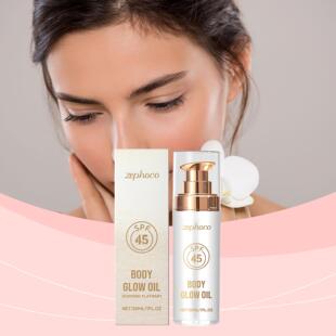 Coconut Platinum Diamond Oil Shimmer Body Protective ZEPHOCO