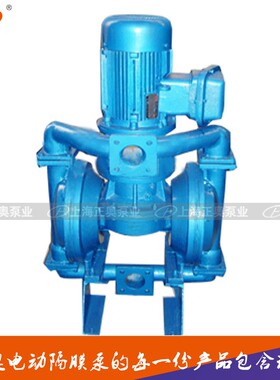 正奥泵业DBY-80型铸铁、铝合金、不锈钢大口径3寸电动隔膜泵