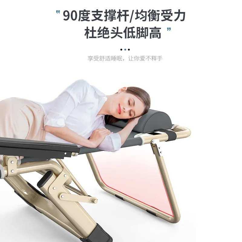 折叠躺椅午休午睡床阳台休闲沙滩靠背椅懒人沙发便携靠睡椅子家用