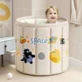 泡澡桶大人折叠泡浴桶洗澡桶儿童可坐浴盆游泳桶成人浴缸全身浴桶