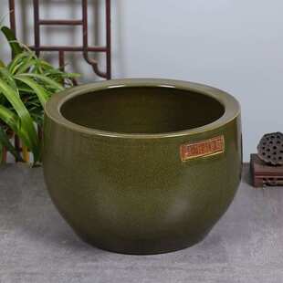 景德镇陶瓷花盆大号碗水培碗莲睡莲铜钱草绿萝多肉盆栽庭院金鱼缸