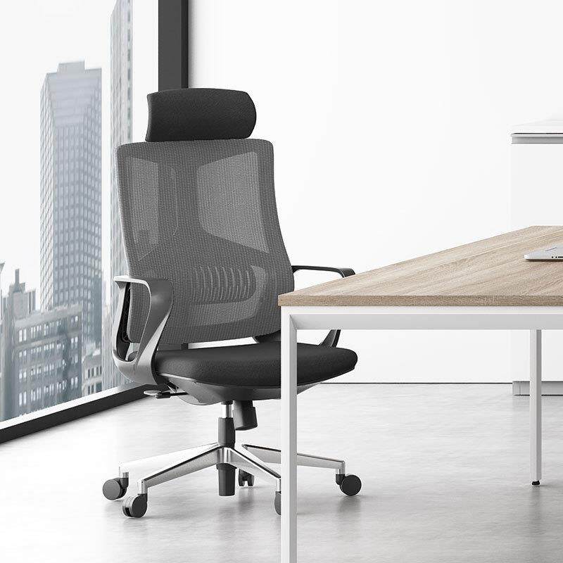 办公椅家用电脑椅舒适久坐扶手宿舍学生网布升降转椅靠背椅子护腰