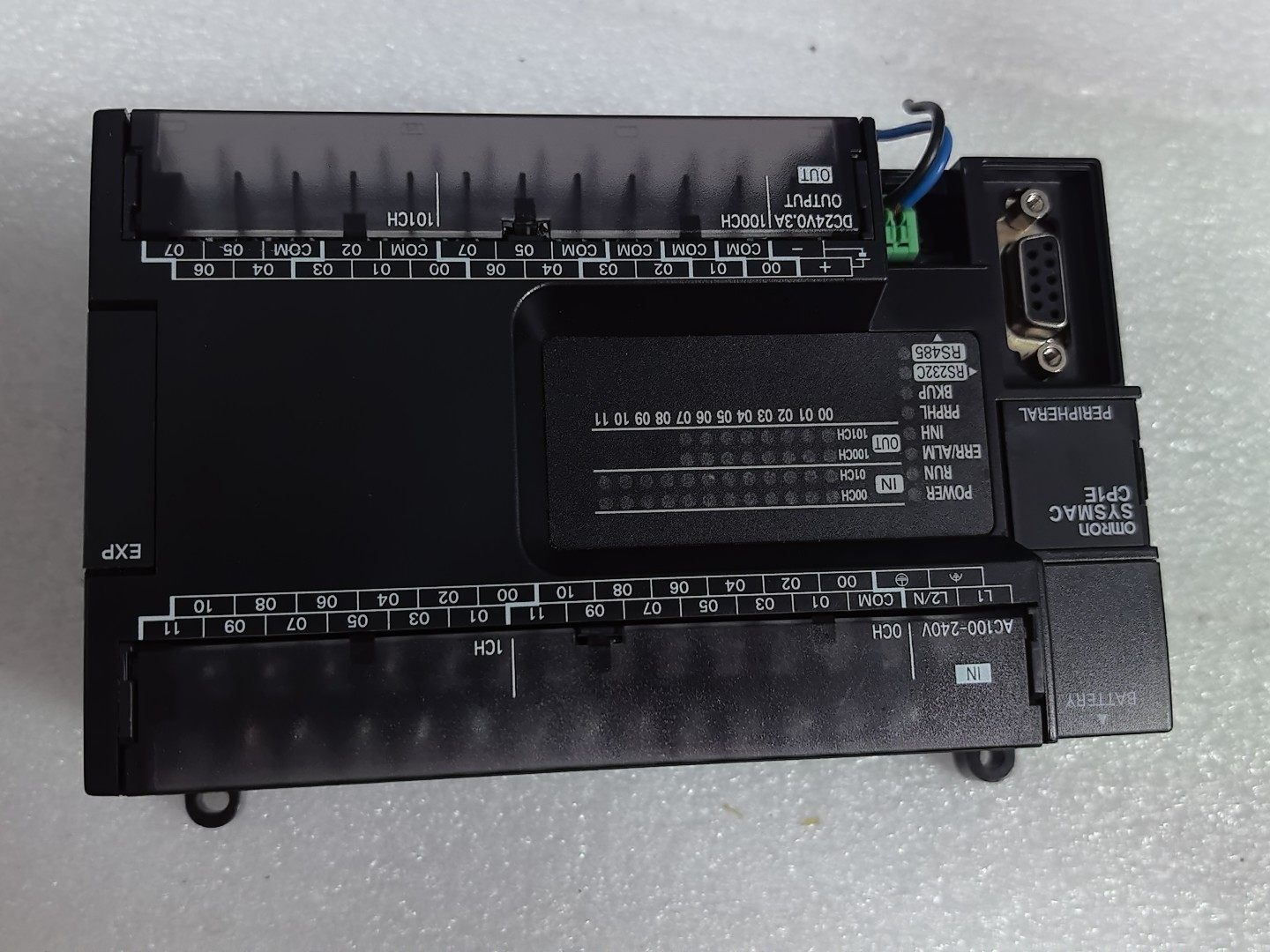 欧姆龙CP1E-N40S1DR-A，原装正品，功能包好，拆机