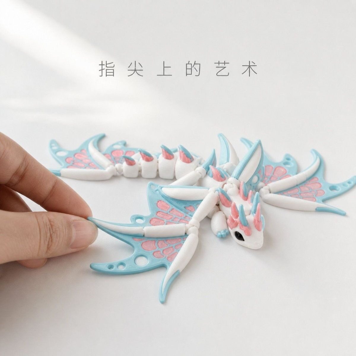 打印动物帝王高颜配色3D模型摆件